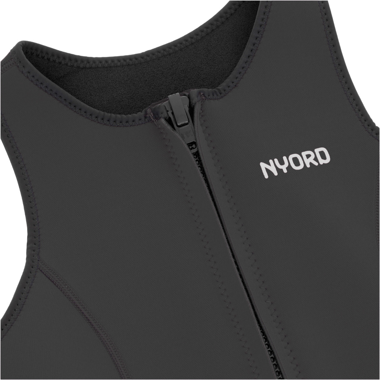 2026 Nyord Womens Solu Yulex 2/2mm Front Zip Long Jane Wetsuit SOLWLJ22001 - Black